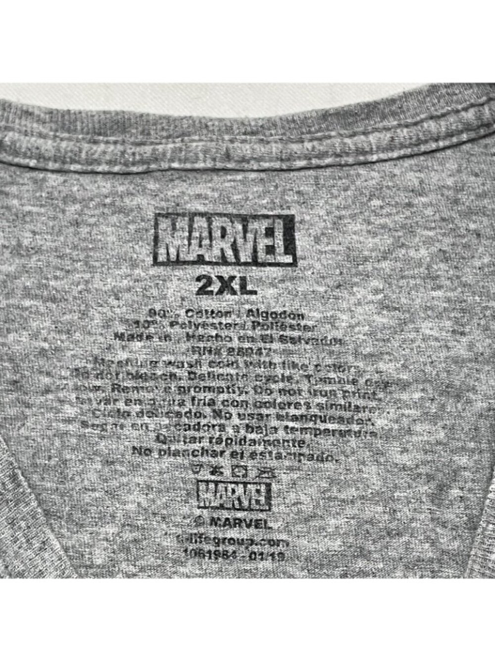 Marvel Superheroes Movie TShirt Men Size 2XL Main Character Fandom Graphic Nerdy - Picture 5 of 10